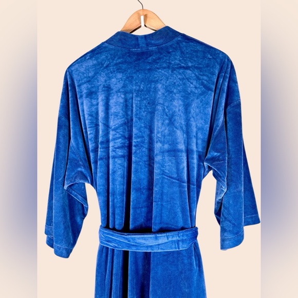 Dior Monsieur Velour Belted Robe UNISEX - Picture 4 of 11